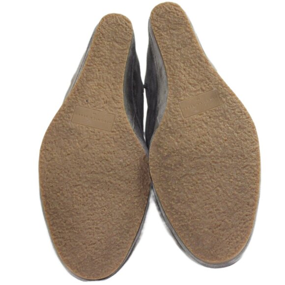 Veronica Beard Elissa Gray Suede Wedge Lace-Up Sneaker, Size 9 - Picture 8 of 9